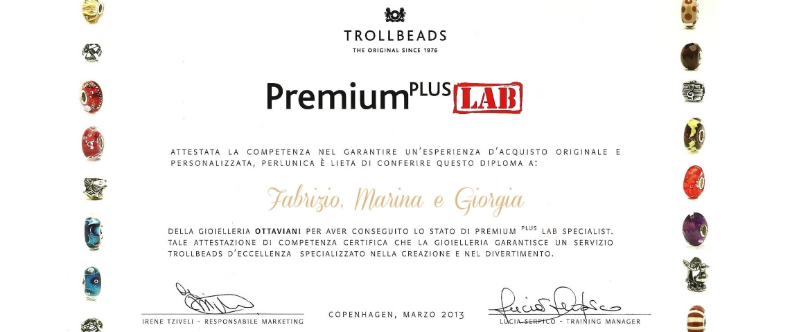 Certificato Premium Plus Lab – Web